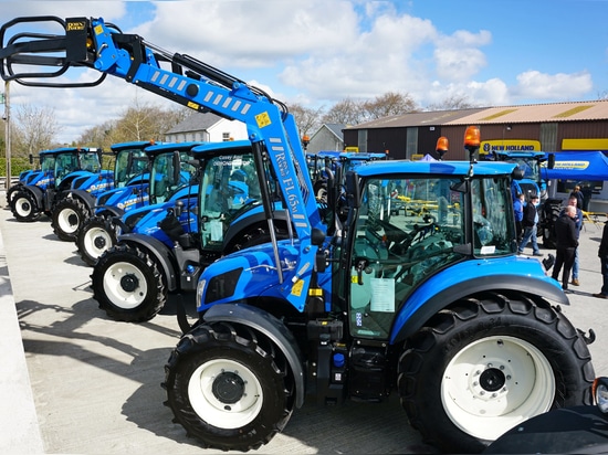 Since the new year, Casey Agri has been able to build up a stock of new tractors