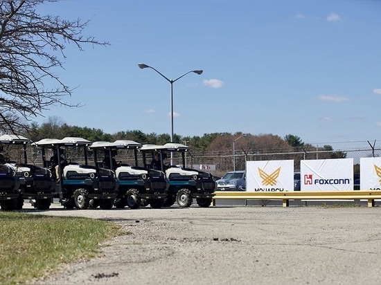 Self-driving tractor rolls off factory floor