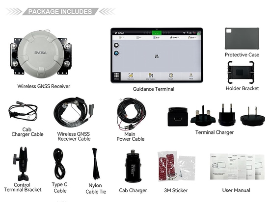 Sistema de guiado GPS para tractores SMA10