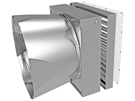 EOD 56 C Modular concept for easier accessibility and cleaning.