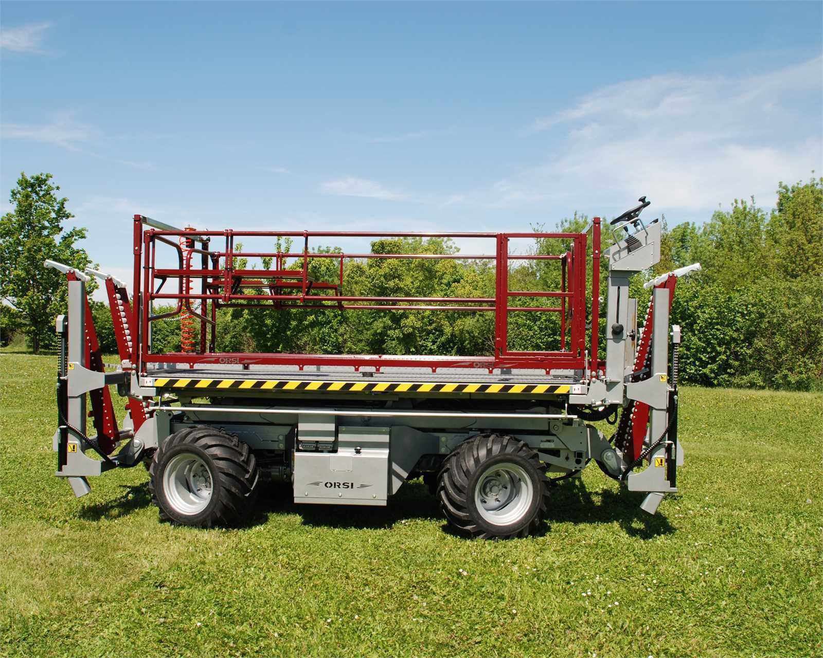 Carrello raccolta per frutteto - LEVELING series - ORSI GROUP SRL