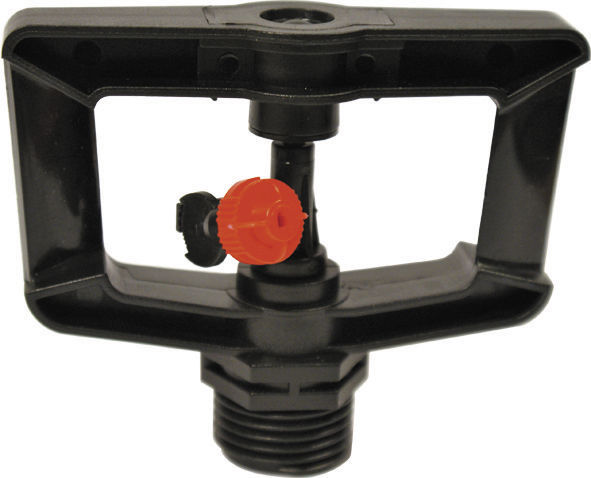 Set Di 5 Irrigatore Regolabile In Ottone 10-15 M. Filettatura 1/2''. Include Supporto Per Irrigatore In M 28448742