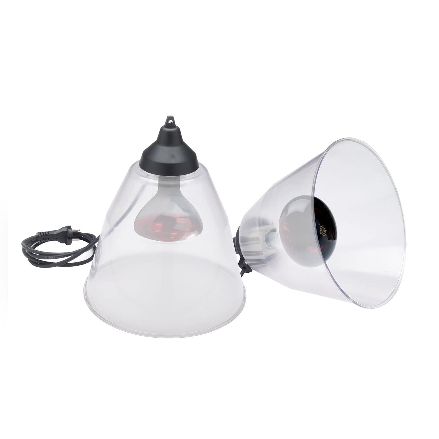 Lampada A Infrarossi Crompton Lamps 250W E27 Vetro Rubino – Riscaldamento Zootecnico