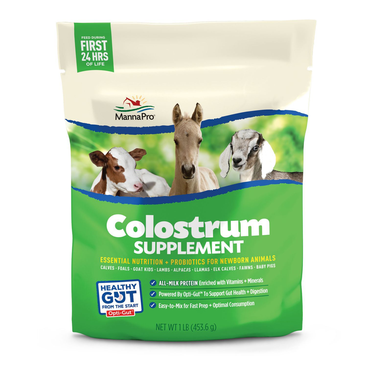 Colostro in polvere per vitelli Colostrum Supplement mannapro per