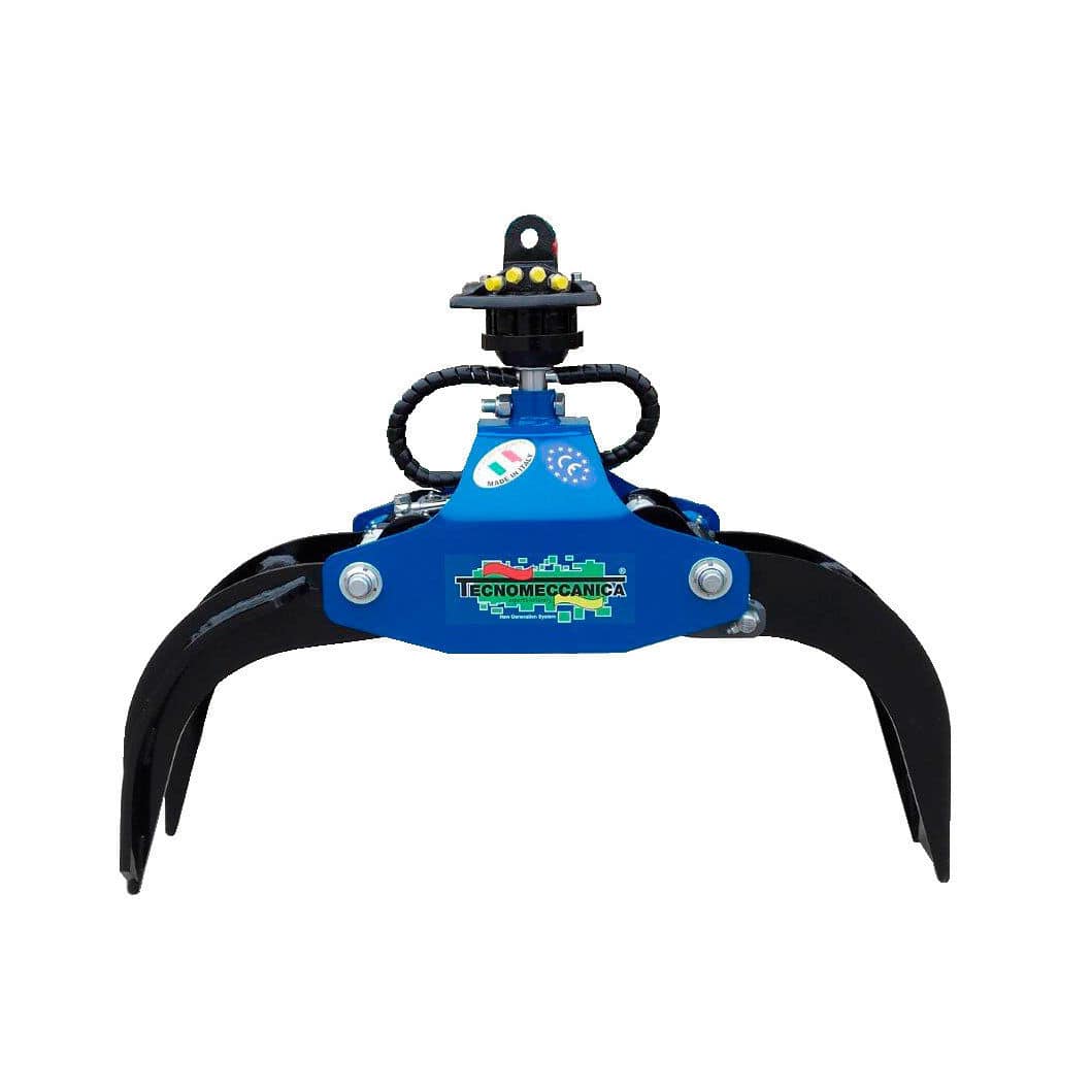 Pinza Forestale Per Tronchi 710 Mm – Acciaio, 4 Artigli, Carico 1202 Kg, Per Sollevare E Trasportare Legna