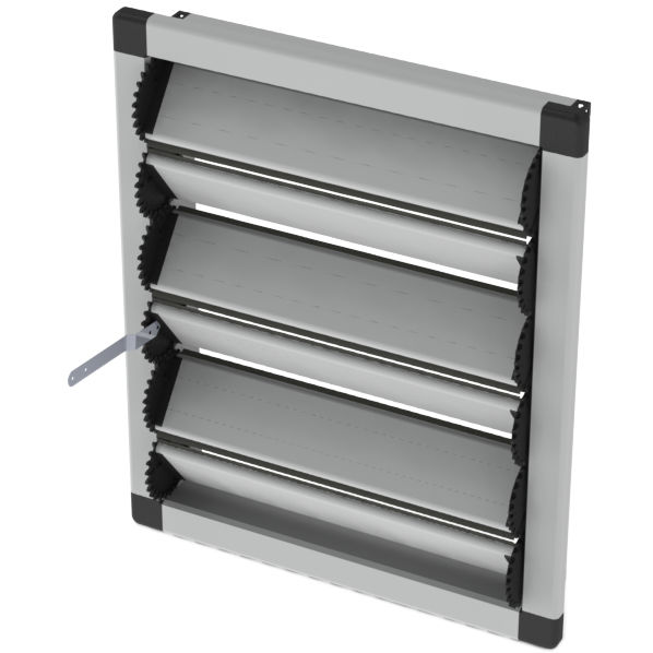 Presa d'aria per stalla SKseries ScanAir da parete / per sistema di ventilazione / con