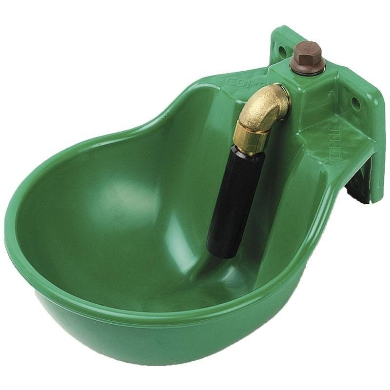 Abbeveratoio Riscaldato Per Animali – Valvola Galleggiante Automatica, 45W, Per Cavalli E Cani (Blu Scuro)