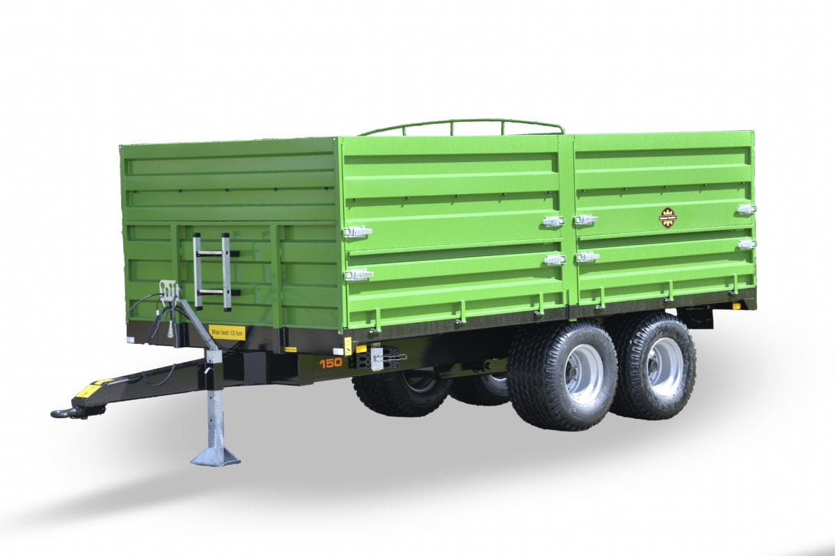 Modellino Rimorchio Ribaltabile Bulthuis 1:50 WSI Models – Volume 3 Assi – 03-1105