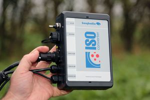sistema di controllo per spargitore