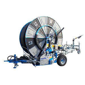 avvolgitore di irrigazione con trasmissione a turbina