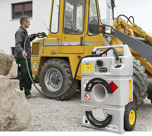 stazione di servizio per diesel