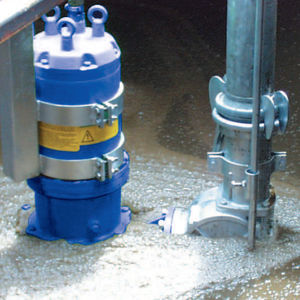miscelatore di liquame verticale