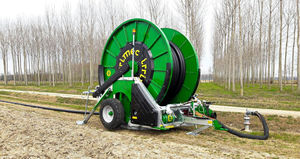 avvolgitore di irrigazione con trasmissione a turbina 1