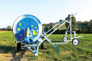 avvolgitore di irrigazione con trasmissione a turbina 1