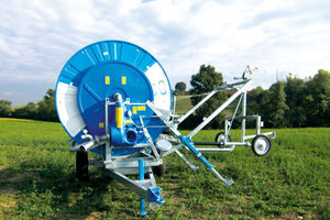 avvolgitore di irrigazione con trasmissione a turbina 1