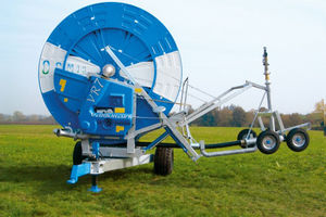 avvolgitore di irrigazione con trasmissione a turbina 1