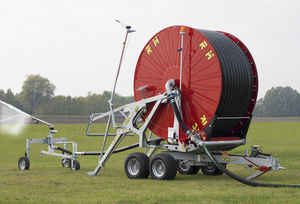avvolgitore di irrigazione con trasmissione a turbina 1