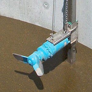 miscelatore di liquame orizzontale