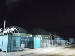 impianto di biogas