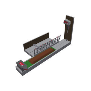 sistema automatico di distribuzione di mangime a nastro 1