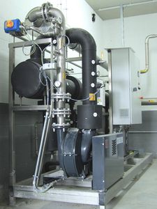 sistema di disidratazione per biogas
