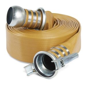Tubo In PVC Intrecciato Ad Alta Pressione – 30,4 Metri X 2,5 Cm, Trasparente, Per Acqua E Olio