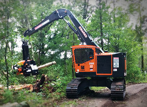abbattitrice forestale cingolata 1