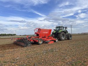 seminatrice in linea meccanica