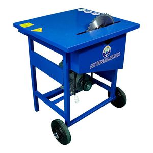 sega taglia-spaccalegna con sega circolare