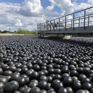 copertura flottante per bacino di irrigazione