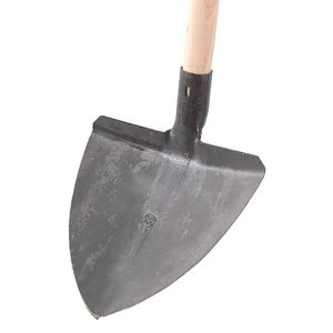 pala con manico in legno
