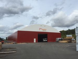 magazzino in PVC