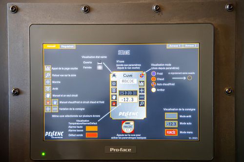 Software per prendere decisione - Smart Graph - Pellenc - di gestione dati / di analisi / agricolo