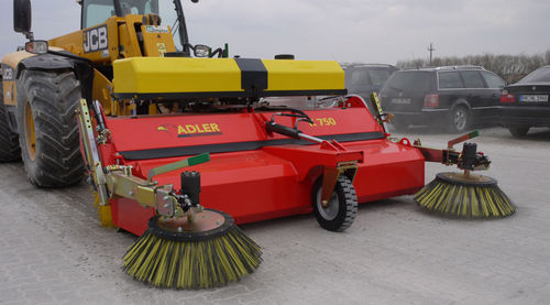 Spazzatrice montata su trattore - K 750 - ADLER Arbeitsmaschinen GmbH & Co. KG - stradale / montaggio anteriore