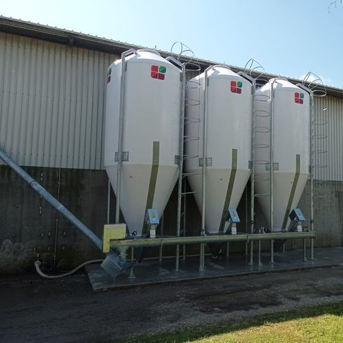 Trasportatore per cereali - CANAL  - AGRITECH S.R.L. - di alimentazione / a coclea