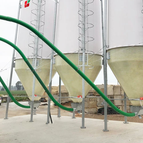 Trasportatore per cereali - AGRITECH S.R.L. - a coclea / a spirale / flessibile