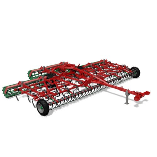 Coltivatore trainato - VIBRO_II series - AGRO-MASZ Pawel Nowak - con rullo / a denti flessibili