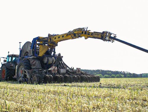 Interratore di stallatico trainato - SRS 1200 - Agrometer A/S - ombelicale