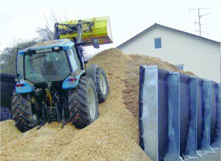 Parete divisoria per silo - TEXWALL, WOODTEX - AGROTEL GmbH