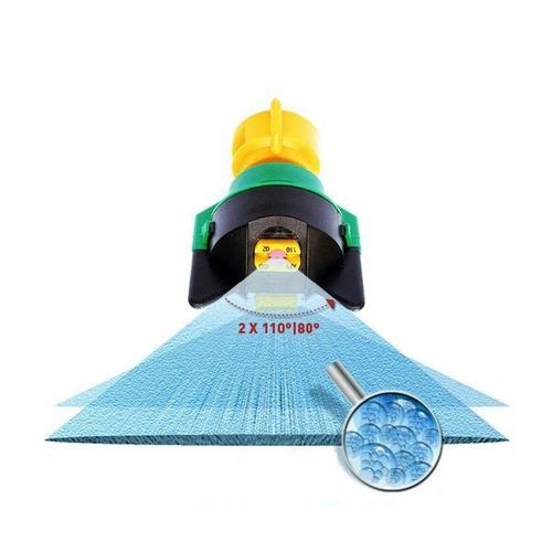 Ugello in ceramica - TurboDrop® TD-DF Standard - agrotop GmbH - in plastica / a doppio getto piatto / Venturi