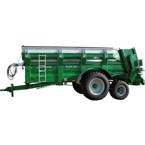 Spandiletame trainato - FLEX Series - SAMSON AGRO A/S - a rulli orizzontali / a un asse / a 2 assi