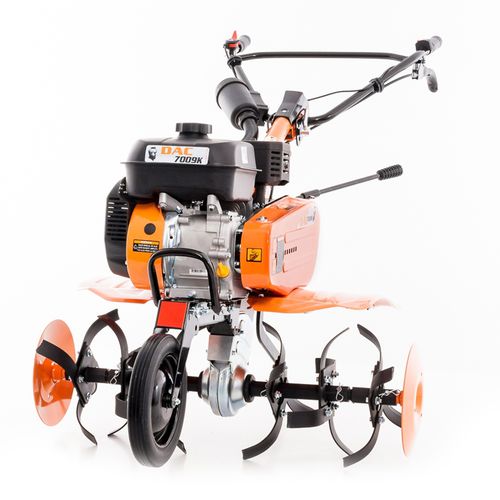 Motocoltivatore termico - DAC 7009K - SC Ruris Impex - con ruota di profondità