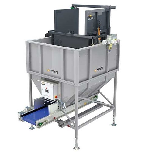 Tramoggia di ricevimento per patate - SHB 180-7 - Allround Vegetable Processing B.V. - per cipolle