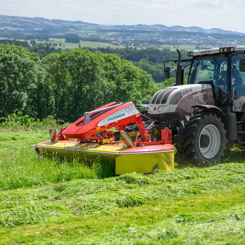 Falciatrice portata - EUROCAT ALPHA MOTION series - PÖTTINGER Landtechnik GmbH - a tamburo / a 12 coltelli / su presa di forza