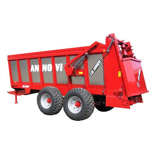 Spandiletame trainato - RS 140P - Annovi F.lli di Annovi Marino srl - a rulli orizzontali / a 2 assi