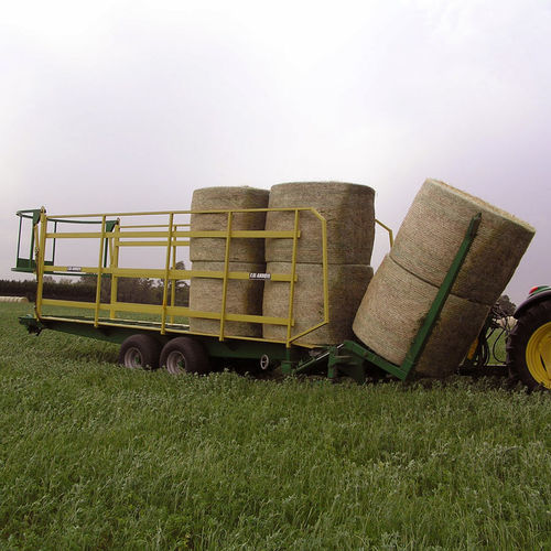 Rimorchio a pianale - ARB 10 - Annovi F.lli di Annovi Marino srl - tandem / per balle / 0 t...10 t
