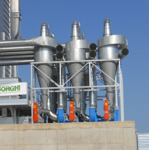 Depolverizzatori inerziale - Borghi Srl - a maniche / per silo / per trasportatore