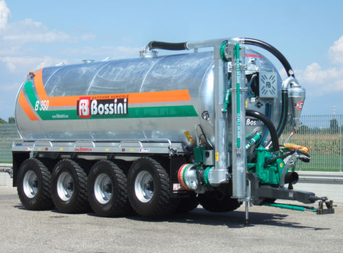 Carrobotte spandiliquame a 4 assi - B4 350 - BOSSINI s.r.l. - a vuoto