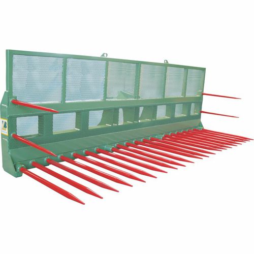 Forca per insilato - D30 Green forage fork - Bressel und Lade Maschinenbau GmbH - con regolazione idraulica / montaggio posteriore / per minipala caricatrice