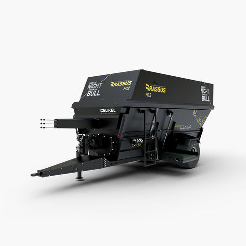 Miscelatore a vite orizzontale - Brassus H12 - CELIKEL AGRICULTURAL MACHINERY INC - trainato / con scarico laterale / a 2 coclee